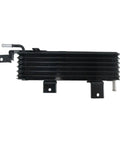 Must-Have Transmission Oil Cooler For Toyota Highlander 2014 To 2016 Heavy Duty Heat Exchanger Kit Keeps Engine Cool And Saves You Serious Cash On Repairs. Black metal transmission oil cooler with mounting brackets and hose fittings