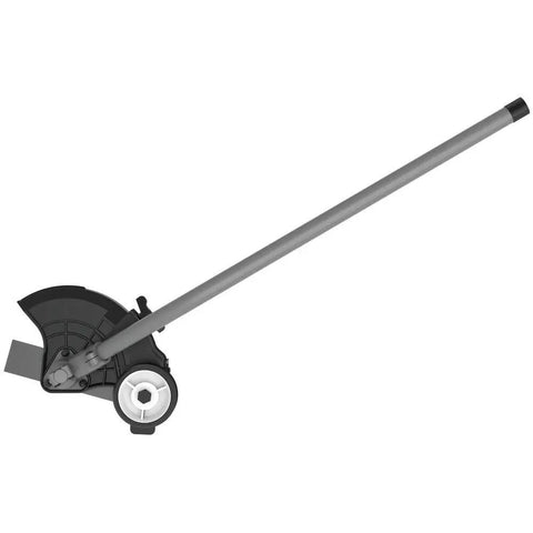 Head Edger Attachment Steel 7.5 Inch for Outdoor Power Tools DWOAS4ED heavy duty yard work accessory, side view of edger gear.