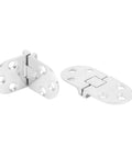 Tough As Nails Heavy Duty Door Hinges Crafted From Premium 316 Stainless Steel Boasting Mirror Polish Shine And Marine Grade Saltwater Shielding, 66x30mm, for marine and RV doors.