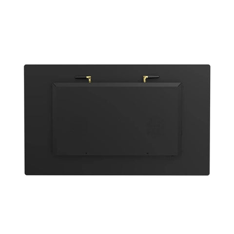 Back view of 15.6 Inch Industrial Touchscreen Monitor With Capacitive Display and wall mount setup.
