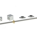 Upgrade Your 3D Printing Game With This Rad T8 Lead Screw Kit 100-800mm Featuring Precision Pitch Brass Nut And Reliable Kp08 Bearing Brackets Perfect For Vertical Or Horizontal Assembly On Any Hot Rod Machine Tool Setup. 8mm stainless steel lead screw kit with brass nut, coupler and KP08 brackets