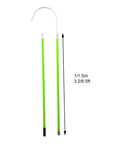Insulated Rescue Pole With 2 Meter Epoxy Fiberglass Handle And Rescue Hook For Electricians And Auto Mechanics Pro Grade Workhorse