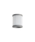 Replacement Filter For M320 And M320G Vacuum Cleaners, Workhorse Multi Layer High Density Filtration, cylinder shape, white and gray design