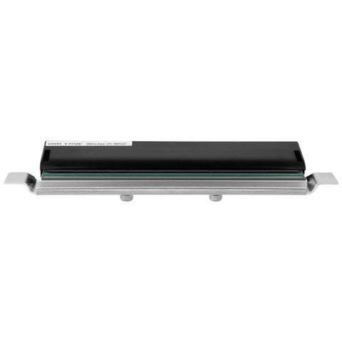 Straight Up Premium Thermal Print Head At 300 DPI For ZT210 And ZT220 Label Makers With P1037974-011 side view showing metallic base and black module.