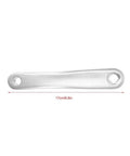 Lightweight 170mm Left Crank Arm For Mountain Bikes Aluminum Alloy 7.1 Ounces Crankset Arm Replacement with Diamond Hole