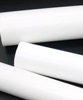 Rod For Sealing And Lubrication In Corrosive Environments White 200mm Length 30mm Diameter Tetrafluoroethylene Cylinder
