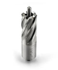 No Nonsense HSS Annular Cutter 3/4 Inch Cut Dia with 3/4 Weldon Shank and pilot pin for burr free smooth cuts.