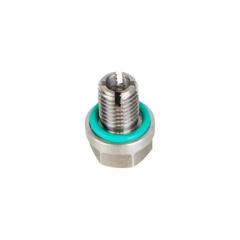 Heavy Duty M12 1.5 Oil Drain Plug Self Drill Thread Repair Kit For Leaky Engines With O Ring To Fix Stripped Oil Pan Threads Fast And Save Cash, steel plug