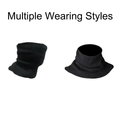 Keep Your Neck Covered With This Heavy Duty Kevlar Welding Neck Gaiter Stops Hot Sparks And Flying Embers During Real Grind Shifts On The Job Site Or In The Shop In Black Large shown in multiple styles.