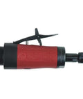Tough As Nails Air Die Grinder 30000 Rpm With Rear Exhaust And Quarter Inch Chuck, featuring a sleek red and black design.
