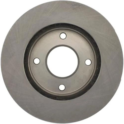 Centric C-Tek front brake rotor, 4-lug pattern, automotive replacement for Infiniti, Nissan, Renault