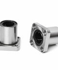 THK Linear Bushing LMK Series LMK35 LMK35UU Linear Bearing for CNC, Robotics, and Automation, shown in metal form with durable guides