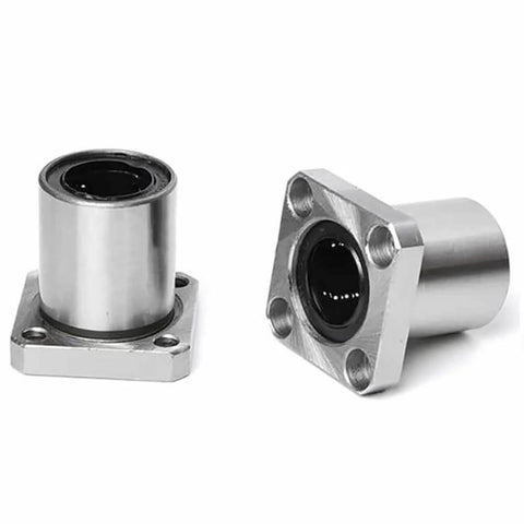 THK Linear Bushing LMK Series LMK35 LMK35UU Linear Bearing for CNC, Robotics, and Automation, shown in metal form with durable guides