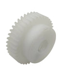 0.8 Module 39T Cylindrical Spur Gear with step 0.8M straight mechanical gear for steering transmission bore range 4mm to 15mm