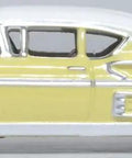 1958 Chevy Impala Sport Diecast Model Car 1/87 HO Scale Colonial Cream With Snowcrest White Top side view