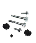 Premium Front Brake Caliper Guide Slider Pin Kit 58161-1H000 Sleek Replacement For Mitsubishi Eclipse Gk Volvo Xc60 Mk2 And Suzuki Justy To Fix Squeeze; front brake caliper pins, rubber boots, bolts on white