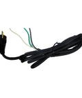 Heavy Duty Replacement Power Cord 2 Pack Fits Porter Cable 839549 Black And Decker 690LRP with black plug and wires.