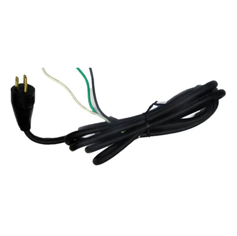 Heavy Duty Replacement Power Cord 2 Pack Fits Porter Cable 839549 Black And Decker 690LRP with black plug and wires.