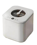 Compact Plug And Play Countertop Dishwasher With Hot Water Sanitizing And Super Quick Dry Led Touchscreen Full Auto Wash Machine in white color.