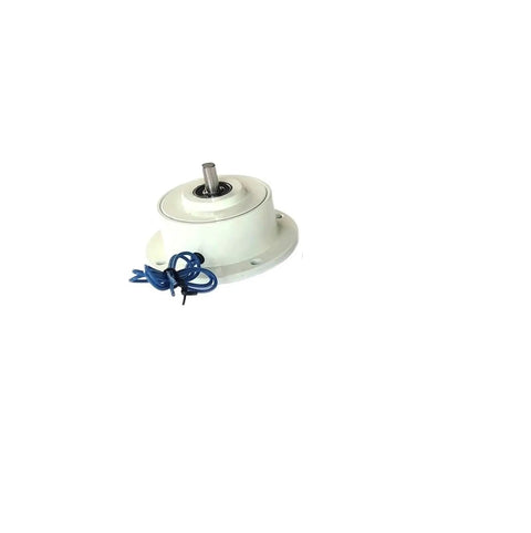 Single Axis Magnetic Powder Brake With 1 Nm Torque And 24V Mini Tension Controller, white casing, blue wires