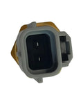 DAOKACUO coolant temperature sensor with gray 2-pin connector and yellow housing