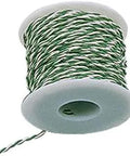 24 AWG Stranded Twisted Pair Hook Up Wire 2 Conductors Green And White 1000 Foot Reel With PVC Insulation And Tinned Copper Ideal For Pro Electronics Soldering Robotics And DIY Hobby Projects on spool