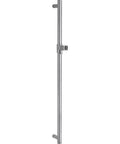 30-Inch Slide Bar In Brushed Chrome With Solid Brass Construction, Adjustable Hand Shower Support, Corrosion-Resistant Finish That Resists Tarnish