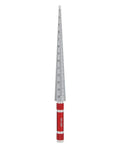 Stainless Steel Conical Bore Gauge For Precise Hole Inspection with aperture ruler and taper gauge, full round diameter scale.