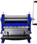 Front view of All-In-One Sheet Metal Brake 12 Inch 3 In 1 Shear Brake Roll Machine For Home Shop Or Small Fab Shop 20 Gauge Capacity