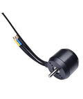 Beast Mode Brushless Dc Motor For Electric Skateboards Replace Ev T6355 6374 6384 Belt Drive Electric Skateboard 2450 Watts 24V 48V Drone Premium Upgrade Kit, black motor with wires.