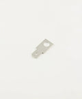 Single No. 6 Stud Mount Quick Disconnect Terminals Hookup Ready, 0.250 Inch Width, 0.032 Inch Tab, Male Non Insulated Tin Plated Brass
