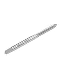 6-32 UNC High Speed Steel Thread Tap Set For Quick Screw Threading, 2B Class, 3-Flute Design, 54mm Overall Length And 20mm Thread Length