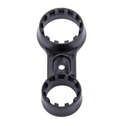 Black plastic Fork Wrench For XCM XCR XCT Suspension Cap Spanner Tool for mountain bike maintenance.