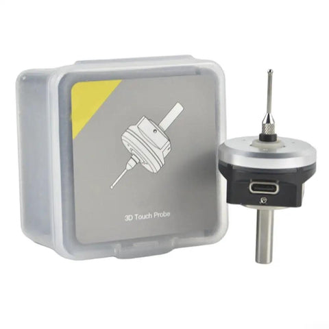 Pro Grade Edge Detection Tool V6 3D Touch Probe with Enhanced Accuracy for Precision Machining, needle holder, and anti-roll design.