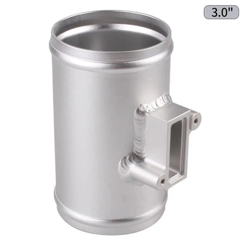 Aluminum MAF Sensor Mount And Air Flow Meter Base Adapter For Nissan, Honda Civic, And Ford MAF Systems Fits 2.5 Inch, 2.75 Inch Or 3 Inch Intake Tubes