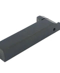 Heavy Duty CNC Lathe Grooving Tool Holder With Three MGMN300 Carbide Blades 0.787 Inch MGEHR2020 3, alloy steel, side view