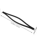 Black Foam Lower Gasket Assembly for Vacuum Sealer Replacement Parts, Heavy Duty Seal Kit to Keep Your Vacuum Fresh, No-Fuss Install, Durable Foam Gasket for Prolonged Sealing, Shock-Resistant and Leak-Proof, 32 cm x 1.4 cm strip