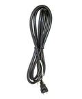 Hassle Free Two Pack Replacement Power Cord For Craftsman CMES300 Type 1 And Porter Cable PCE360 Type 1 Electric Circular Saw Cable For Straight Up Performance 5140183-40, black electrical power cord.