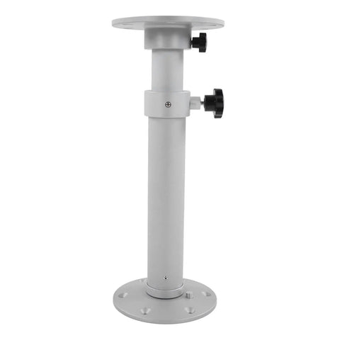 Detachable Adjustable Table Leg Lightweight Portable For RVs Yachts And Home Use Frosted Silver Aluminum Alloy Sturdy