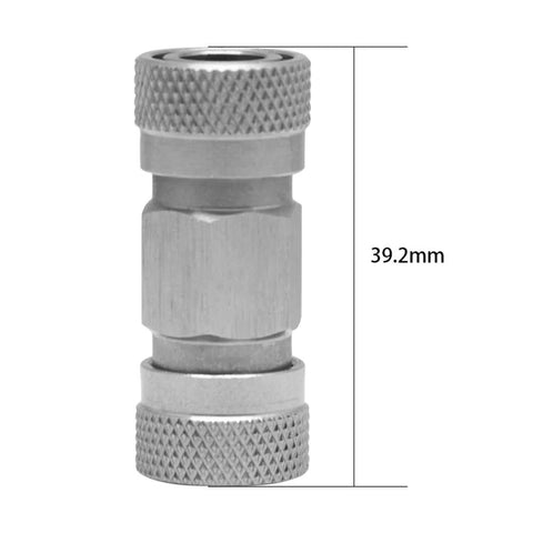 HMKUGO stainless steel 8mm female quick-disconnect coupling for paintball HPA/CO2 refills