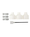 Three tube components and fittings for 1000W Hydro Water Generator 220V Three Tube Turbine Hydroelectric Power System