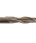 High Speed Steel End Mill Set With 3/8 Inch Shank Includes 1/4, 3/8, And 1/2 Inch 2 Flute Square End Mills For Slotting Plunging And Edge Milling