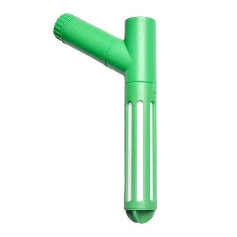 Green wireless soil moisture sensor for Weather Stations 2000 and 5000 with 915 MHz, eight channel compatibility, AA battery powered.