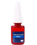 Medium Strength Thread Locker Adhesive For Nuts Bolts And Screws Removable Locking Glue 5 Gram Bottle Keeps Fasteners From Loosening In Vehicles Machinery And Home Projects red bottle