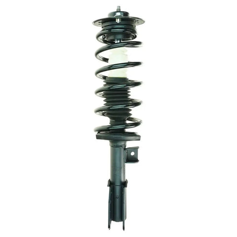 Replacement Front Eight Piece Steering And Suspension Kit With Heavy Duty Ball Joints Tie Rod Ends Sway Links And Strut Assembly showing a coil spring strut assembly.