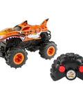 Monster Trucks RC Tiger Shark One Twenty Four Scale Remote Control Truck With Terrain Action Tires and remote control