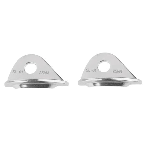 Bolt Hanger Plate Anchor System With 10 Mm Attachment Eye For Two Carabiners Rock Solid Stainless Steel Permanent Anchor Point 25KN