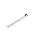 10mm 4 Degree Swing Arch 12 Point Ratcheting Combination Wrench With Off Corner Loading And Dual Direction Open End in silver