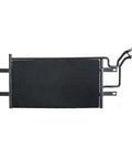 HCZLHCZL Transmission Oil Cooler For Dodge And Ram 2500 3500 Models With 5.9 L Engine Between 2003 And 2007 Reliable High Performance Part 901-52891 black metal cooler with inlet and outlet tubes