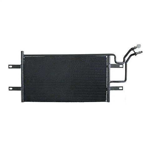 HCZLHCZL Transmission Oil Cooler For Dodge And Ram 2500 3500 Models With 5.9 L Engine Between 2003 And 2007 Reliable High Performance Part 901-52891 black metal cooler with inlet and outlet tubes